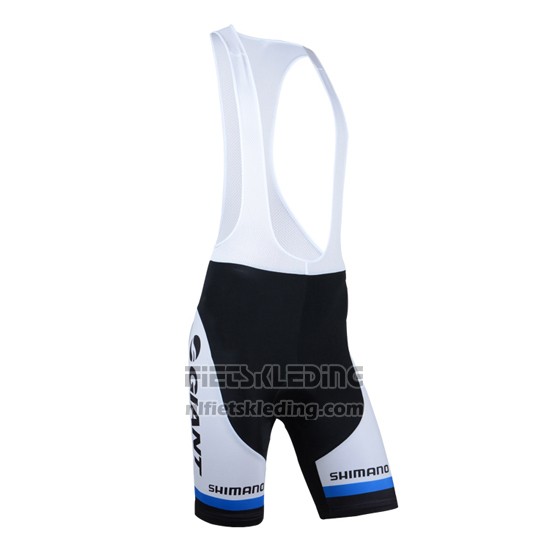 2014 Fietskleding Giant Shimano Zwart en Wit Korte Mouwen en Koersbroek